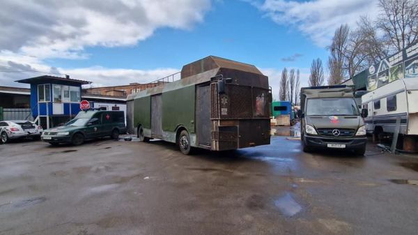 Mobile stabilization point: mobile hospital named after Oleg Gubal